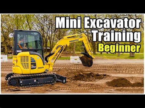 things you can do with a mini excavator|mini excavator training for beginner.